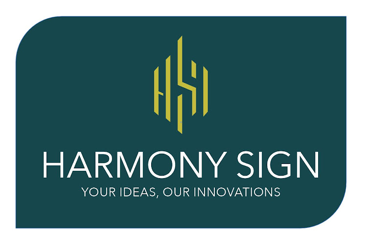 Harmony Sign For Advertising