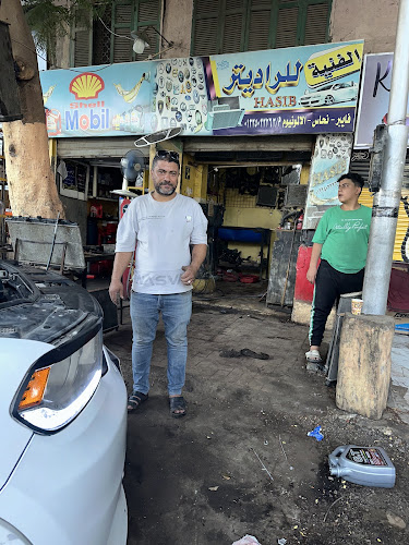 ورشة فنية لتصليح الردياتيرات.
