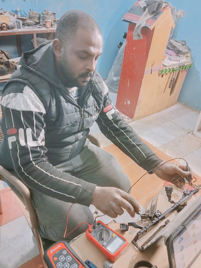 ورشة كهرباء السيارات