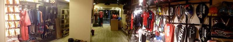 Blue Shell Sporting Goods Showroom