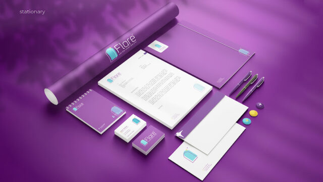 Branding identity mock-up set