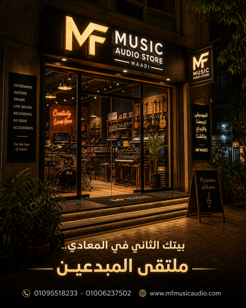 MF Music Audio Store المعادي ام اف ميوزيك اوديو ستور