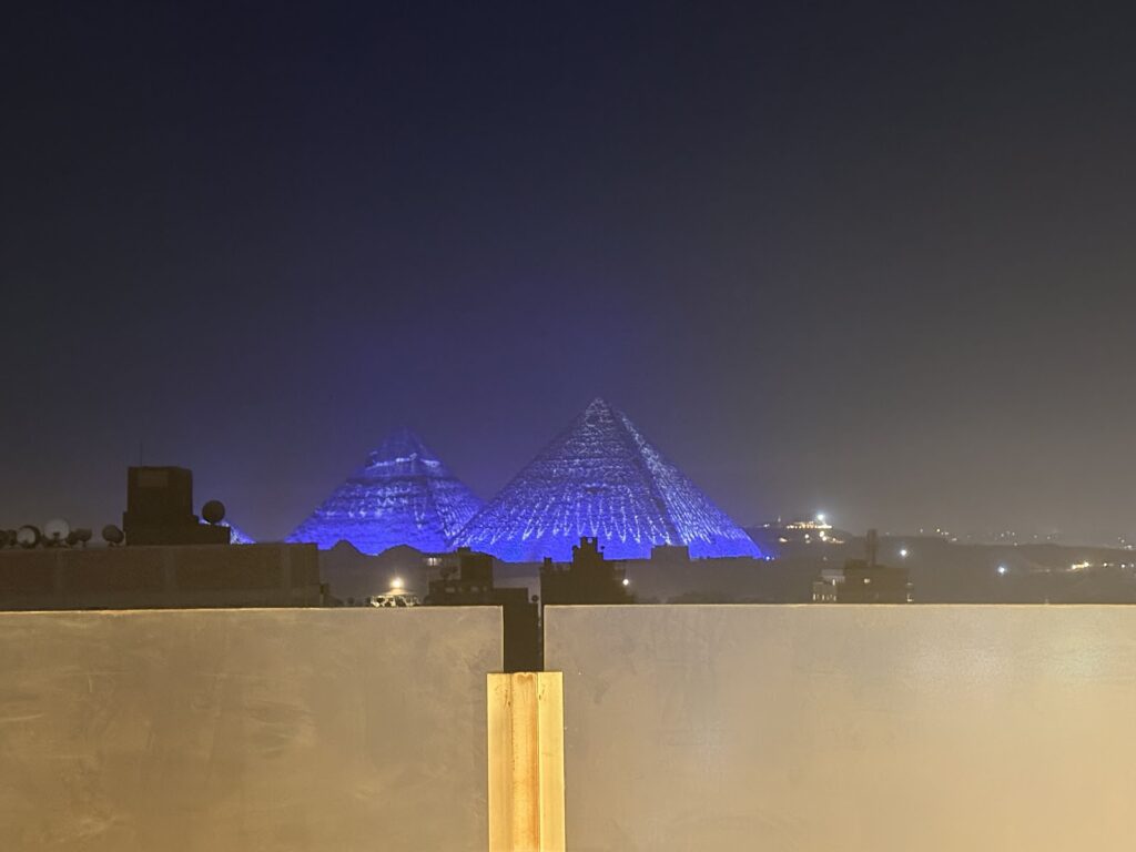 Five Pyramids Peaks View