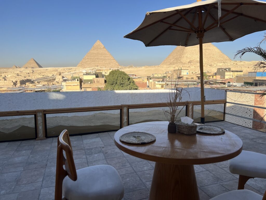 Pyramids Cave lounge