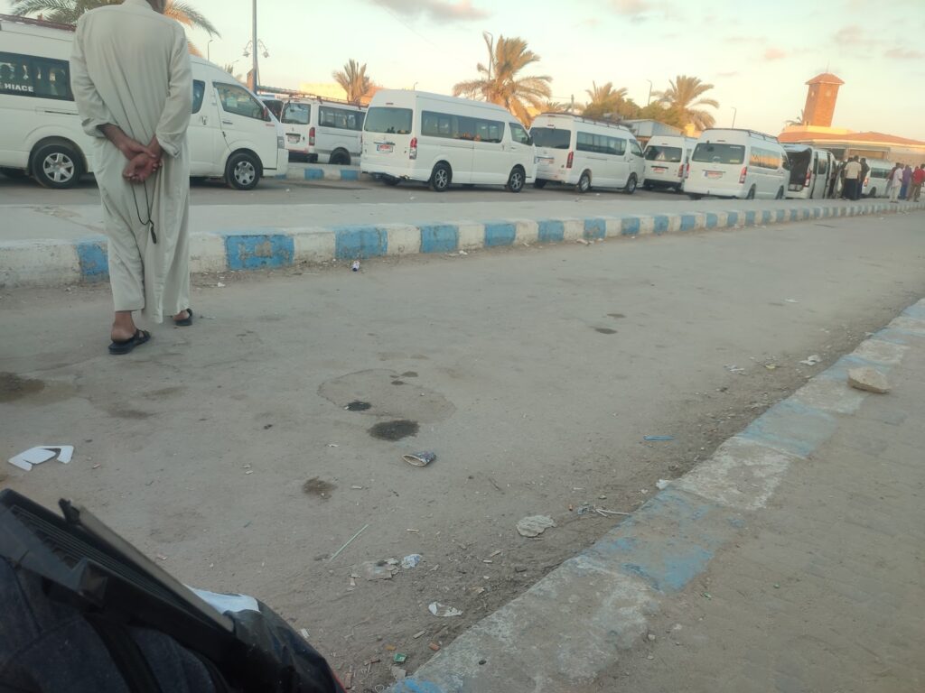 Matrouh-Siwa microbus station