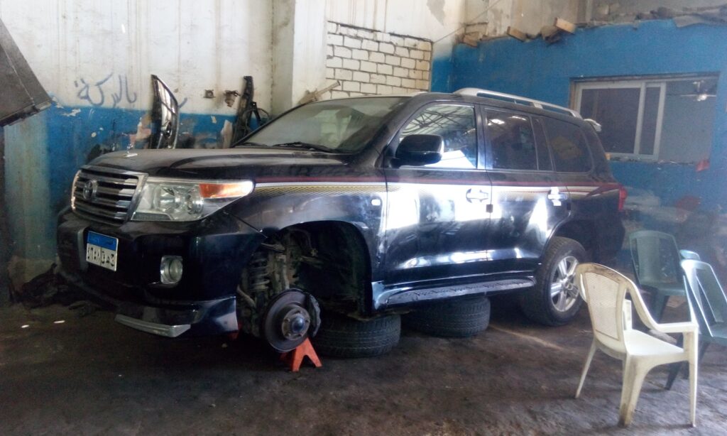 Car repair workshop