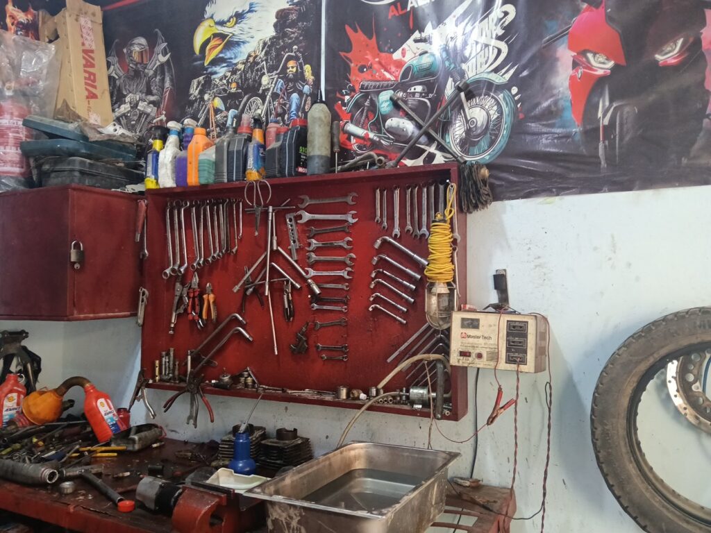 German motorcycle maintenance and spare parts