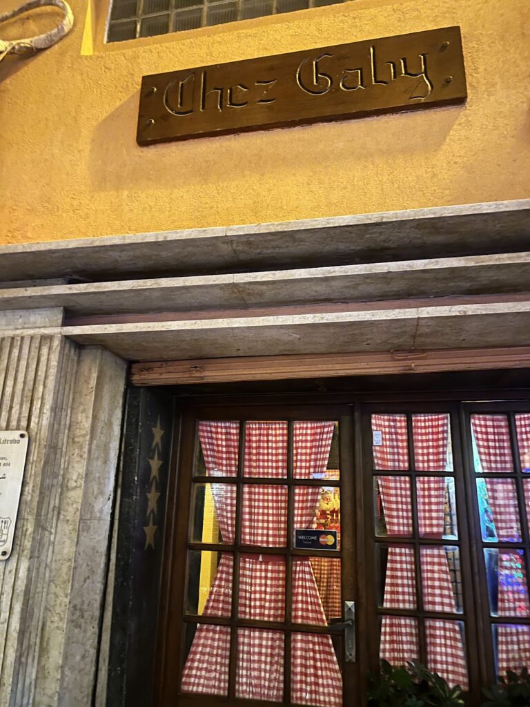 Chez Gaby Au Ritrovo