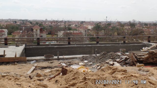 swimming-pools-company-cairo-pool-structure-with-villa-view