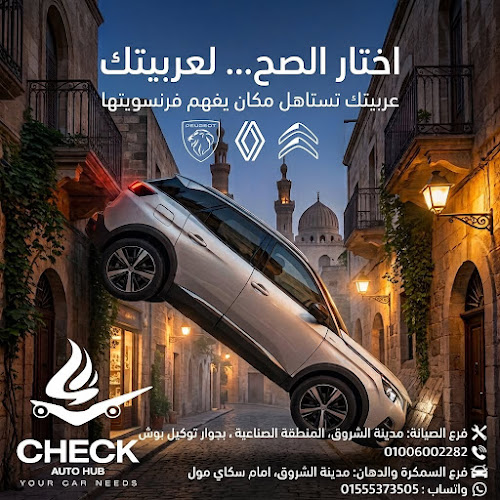 تحقق من محور العجلة